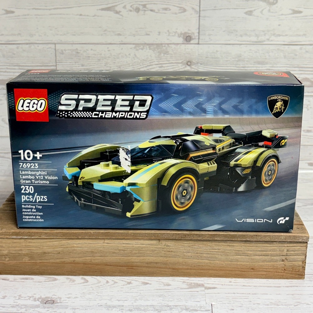 LEGO Speed Champions Lamborghini Lambo V12 Vision Gran Turismo 76923 Set